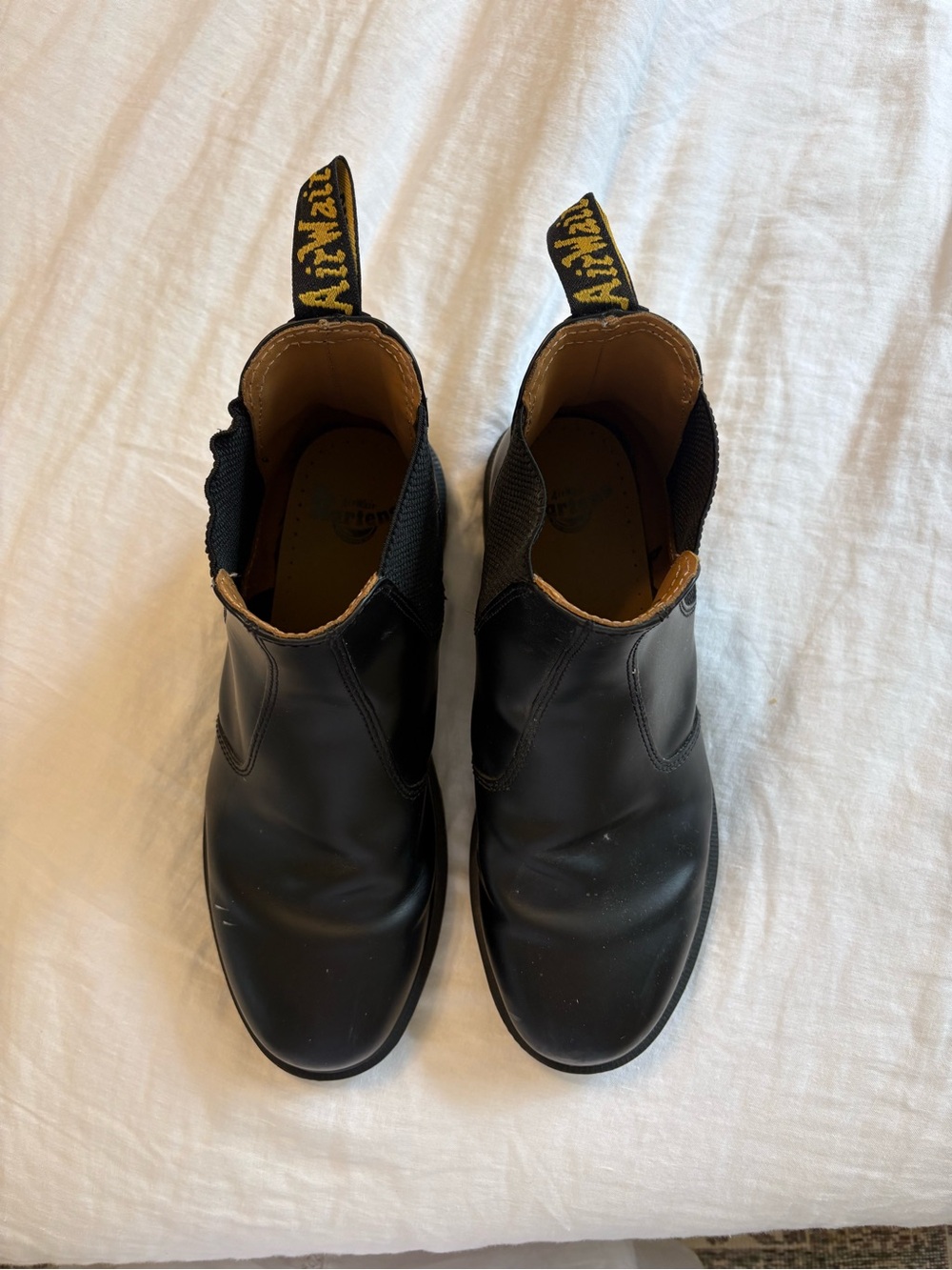 Dr. Martens Black Leather 2976 Boots - men’s 11